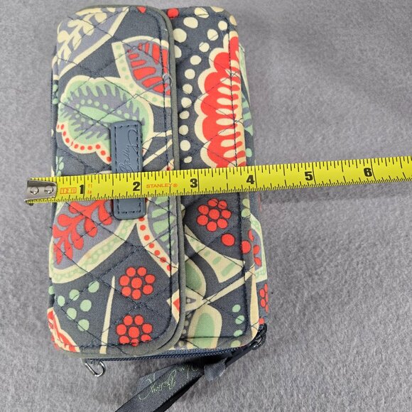Vera Bradley Wristlet/Wallet, Multicolor, 3 compartment, 3 strap lengths, zipper - Picture 15 of 16
